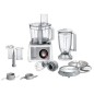 Bosch MultiTalent 8 MC812S814 Køkkenmaskine Børstet rustfrit stål/hvid